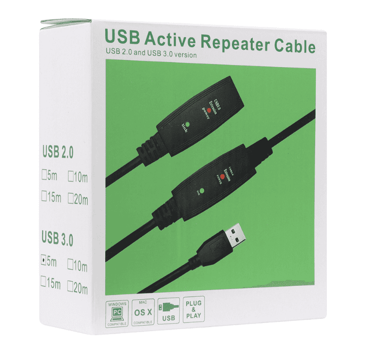 EXTENSION USB 3.0 ACTIVA 3MTRS — imagen 2