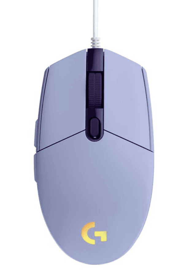 MOUSE GAMING LOGITECH G203 LILA/CABLE/USB/RGB — imagen 10