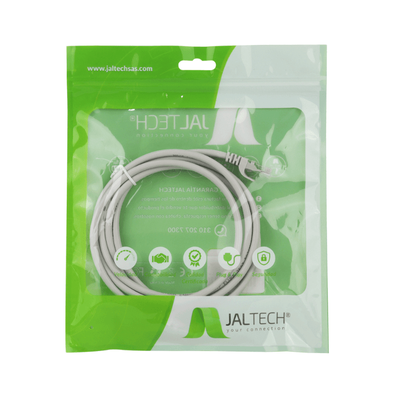 PATCH CORD JALTECH CAT6 5M CERTIFICADO
