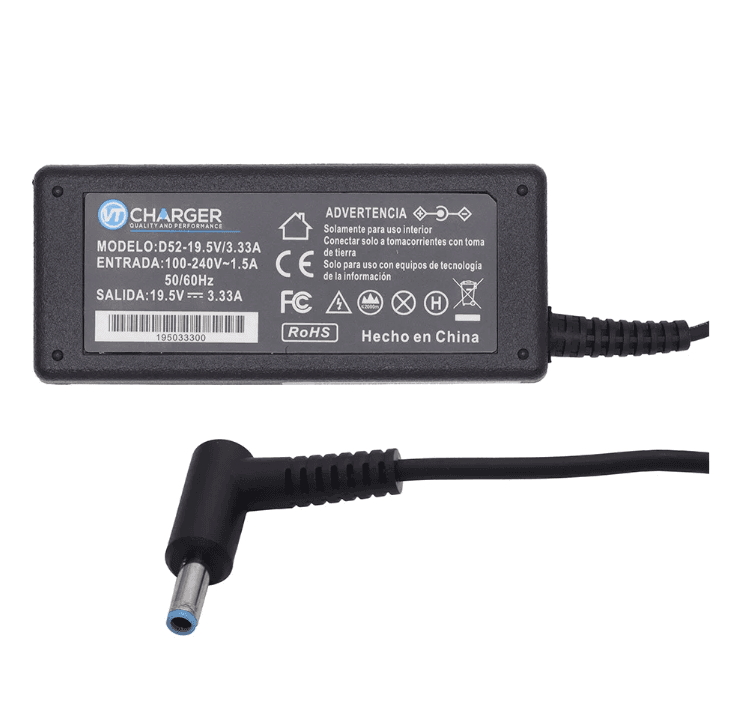 CARGADOR Hp 19.5V 3.33A 65W VT-CHARGER 4.5*3.0 — imagen 3