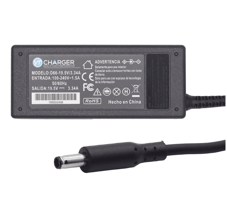 CARGADOR Dell 19.5V 3.34A 65W VT-CHARGER 4.5*3.0 — imagen 3