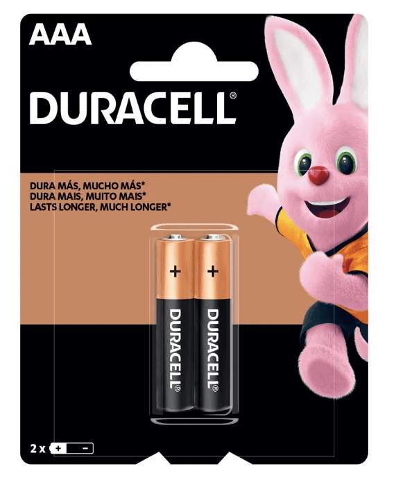 PILA TRIPLE AAA DURACELL