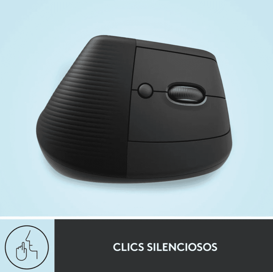 MOUSE LOGITECH LIFT VERTIVAL ERGONÓMICO INALÁMBRICO GRAFITO — imagen 4