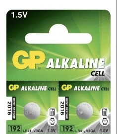 Pila Alkalina 192 GP LR41