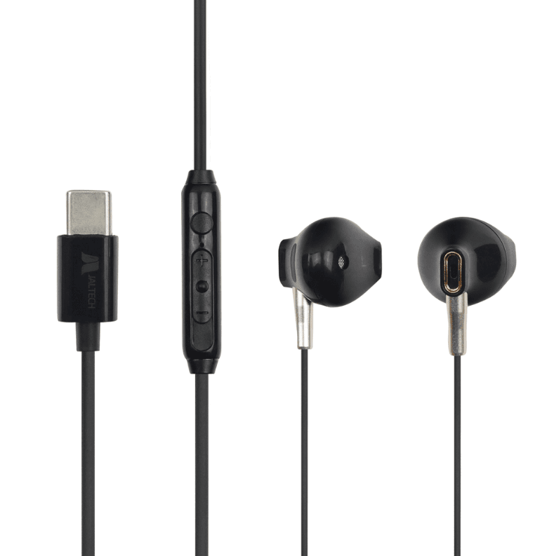 AUDIFONOS METALIZADO TIPO C JAL-H35N — imagen 2