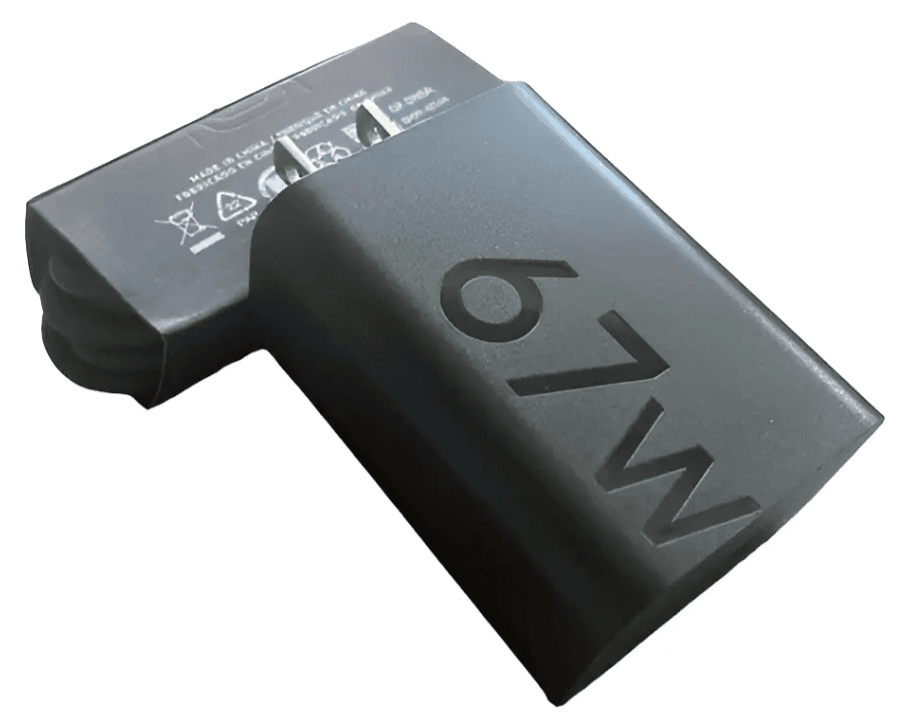 Cargador Android 67W Tipo C Negro