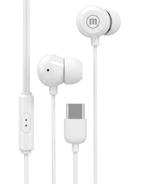 AUDIFONO INBAX USB-C BLANCO MAXELL