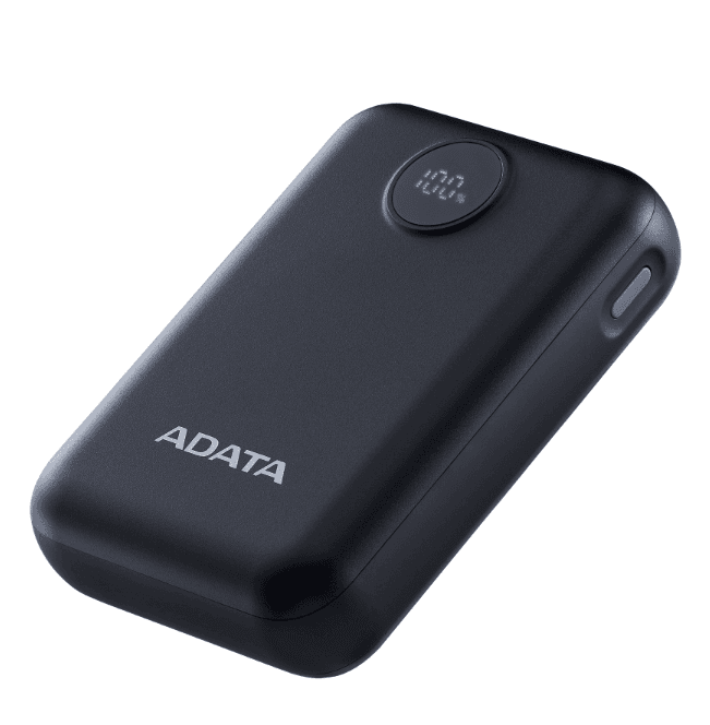POWER BANK ADATA C100 DIGITAL 10.000MAH NEGRA — imagen 7