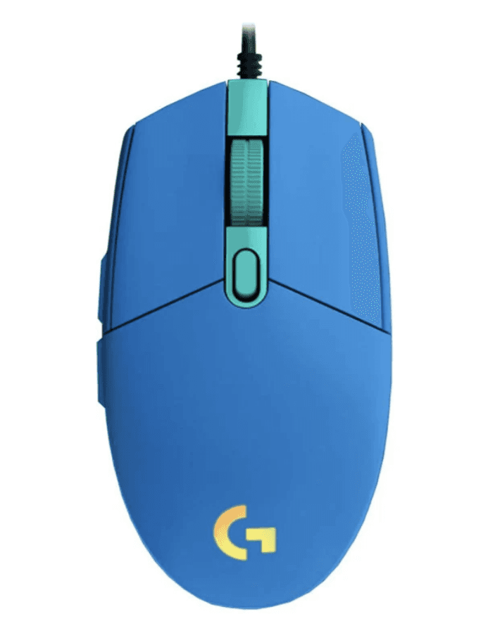 MOUSE GAMING LOGITECH G203 AZUL/CABLE/USB/RGB — imagen 10