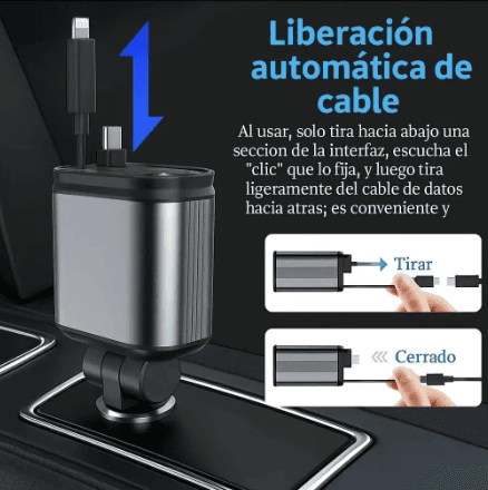 Cargador de Carro 120W — imagen 3