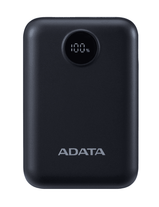 POWER BANK ADATA C100 DIGITAL 10.000MAH NEGRA — imagen 3