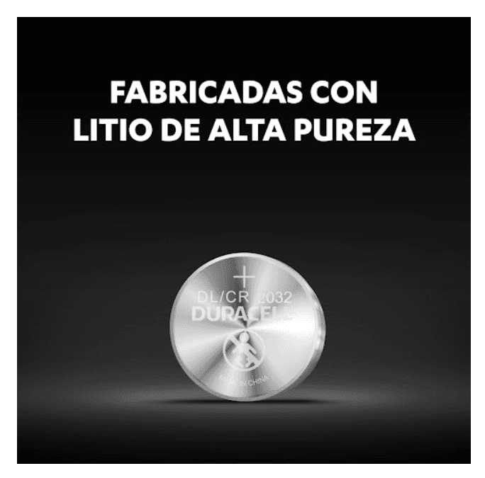 Pila 2032 x 1  Unidad Duracell — imagen 3