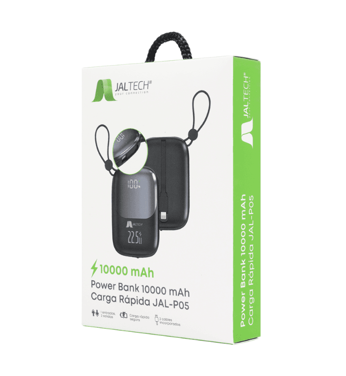 POWER BANK 10000 mAh CARGA RAPIDA JAL-P — imagen 7