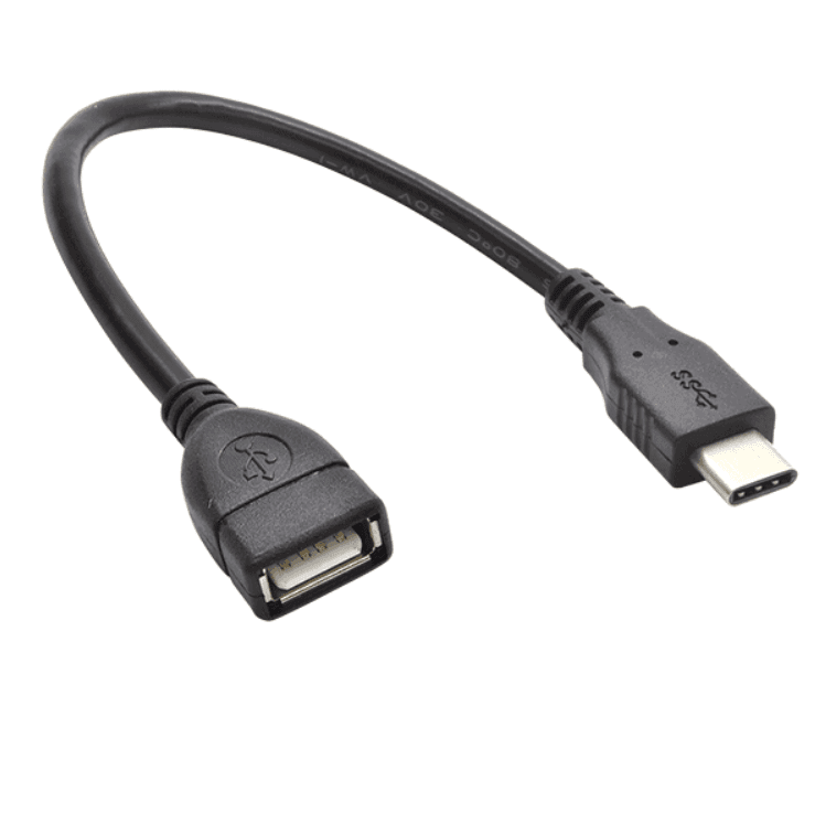 CABLE OTG USB A TIPO C