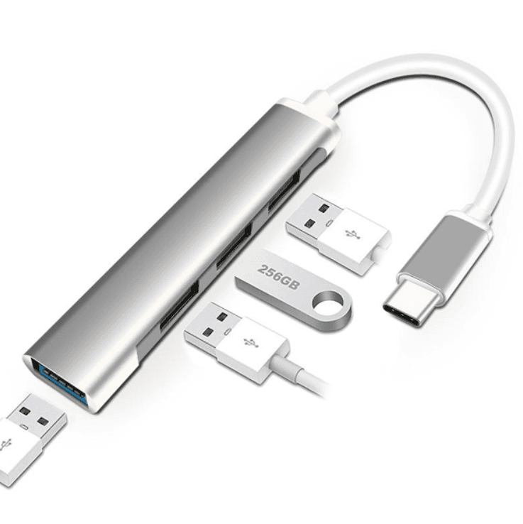 HUB USB TIPO C X 4USB A 3.0
