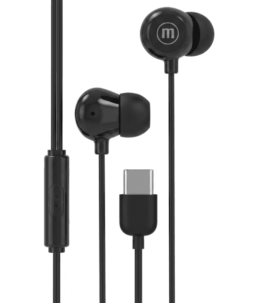 AUDIFONO INBAX USB-C NEGRO MAXELL