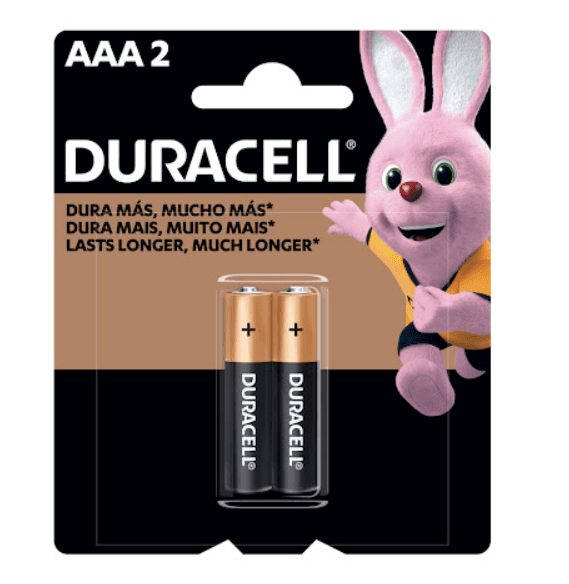 PILA TRIPLE AAA DURACELL — imagen 2