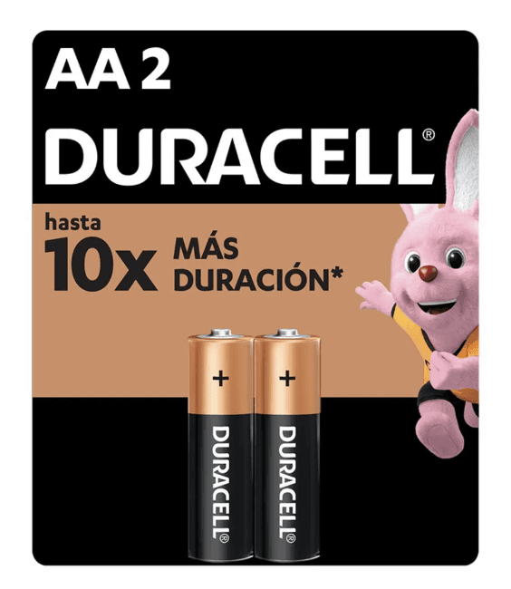PILA DOBLE AA DURACELL