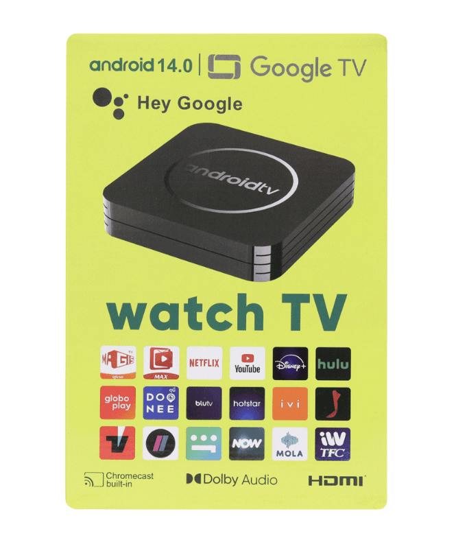 TRANSMISOR MULTIMEDIA ANDROID 4K - Q5S