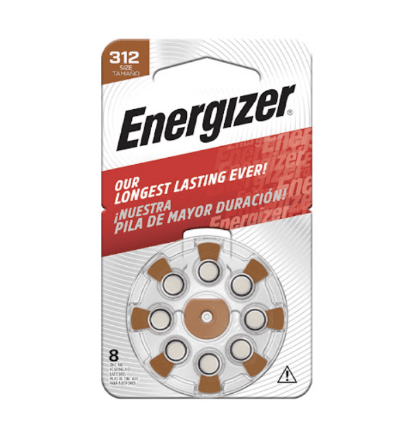 PILA AUDICION #312 ENERGIZER X 8 UND
