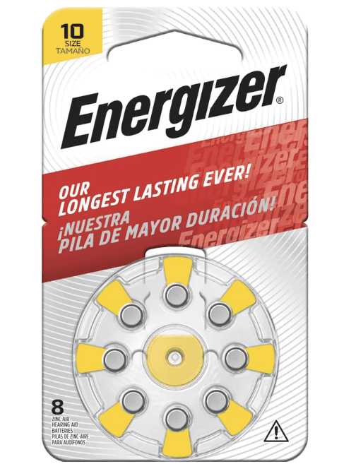 PILA AUDICION #10 ENERGIZER X 8 UND